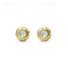 Load image into Gallery viewer, Keeper Studs | Bronze + Mother of Pearl
