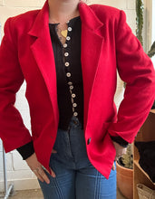 Load image into Gallery viewer, Vintage Red Blazer