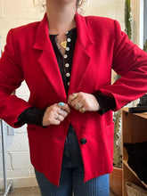 Load image into Gallery viewer, Vintage Red Blazer