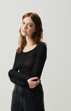 Load image into Gallery viewer, American Vintage - Women's T-Shirt Massachusetts : Black