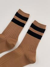 Load image into Gallery viewer, Her Varsity Socks - Peanut Butter