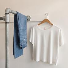Load image into Gallery viewer, Le Bon Fille Tee -CLEAN WHITE