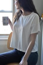 Load image into Gallery viewer, Le Bon Fille Tee -CLEAN WHITE