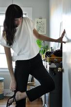 Load image into Gallery viewer, Le Bon Fille Tee -CLEAN WHITE