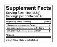 Load image into Gallery viewer, MANGOSTEEN AND HIBISCUS ORGANIC VITAMIN C | BEAUTY