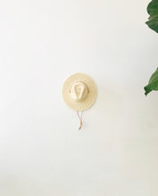 Load image into Gallery viewer, Little Desert Sun Hat - Natural Guatemalan Palm *Kids Hat*