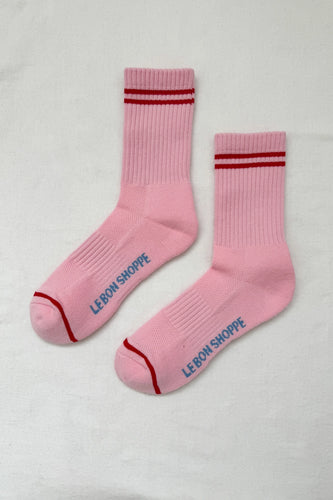 BOYFRIEND SOCKS -  Amour Pink