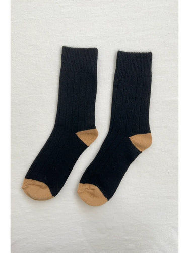 Classic Cashmere Socks - Black