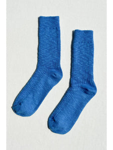 COTTAGE SOCKS - Laguna Blue