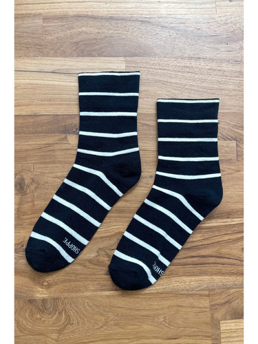 WALLY SOCKS -  BLACK