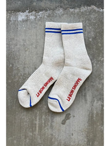 Le Bon Boyfriend Socks - ICE