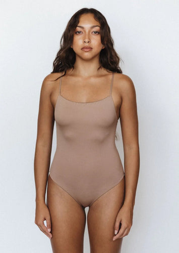 MAI MOD BODY SUIT - TAUPE