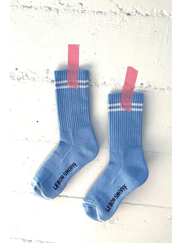 BOYFRIEND SOCKS - FRENCH BLUE