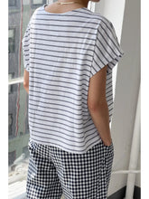 Load image into Gallery viewer, Le Bon Shoppe Chérie Tee  - White/Navy