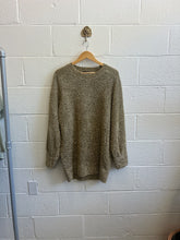 Load image into Gallery viewer, Pre-loved All Saints Gold Sparkly Sweater