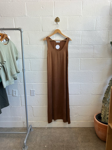 Vintage Brown Tank Dress