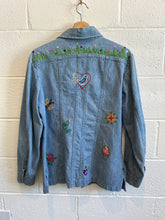 Load image into Gallery viewer, Vintage Lee Embroidered Denim Button Down