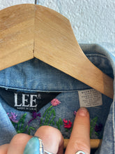 Load image into Gallery viewer, Vintage Lee Embroidered Denim Button Down