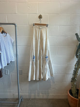 Load image into Gallery viewer, Vintage Cream Embroidered Skirt