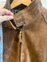 Load image into Gallery viewer, Vintage Suede Brown Suede Polo By Ralph Lauren Jacket