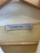 Load image into Gallery viewer, Pre-loved Ermenegildo Zegna Half Zip Cream Sweater