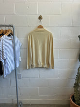 Load image into Gallery viewer, Pre-loved Ermenegildo Zegna Half Zip Cream Sweater