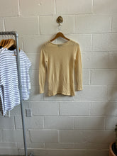 Load image into Gallery viewer, Vintage Cream Cashmere Pullover Sweater