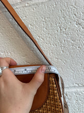 Load image into Gallery viewer, Vintage Brown Woven Brahmin Purse
