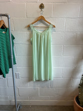 Load image into Gallery viewer, Vintage Light Green Slip Dress Nighty
