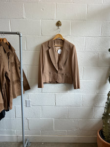 Vintage Tan Pendleton Blazer Jacket