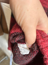 Load image into Gallery viewer, Vintage Red Print Cardigan