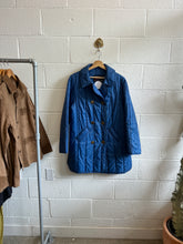 Load image into Gallery viewer, Vintage Blue Long Puffer Jacket
