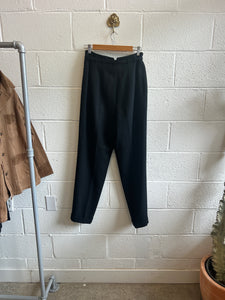 Vintage Black Gianni Sport Trousers