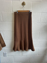 Load image into Gallery viewer, Vintage Brown Knit Skirt