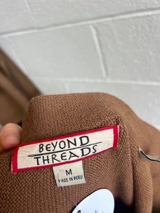 Vintage Brown Knit Skirt
