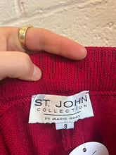 Load image into Gallery viewer, Vintage St. John Red Knit Pants