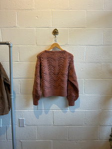 Vintage Dusty Rose Sweater