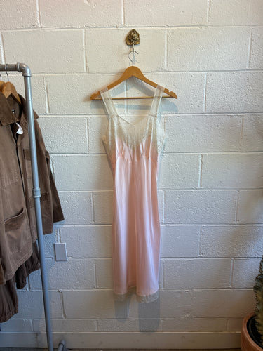 Antique 1930's Pink Night Slip