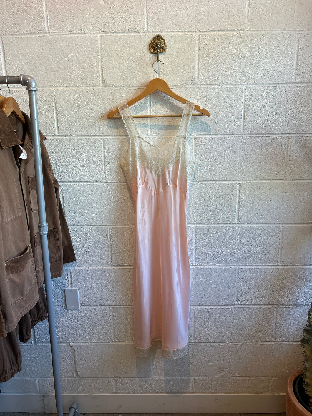 Antique 1930's Pink Night Slip