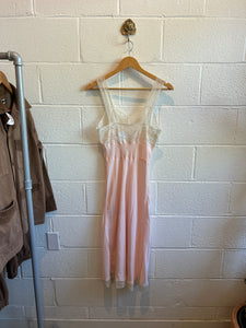 Antique 1930's Pink Night Slip