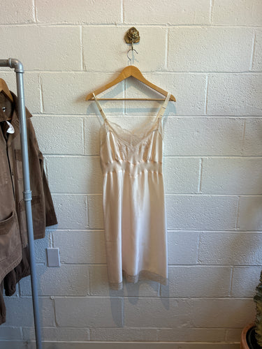 Vintage Pink Lace Slip Dress