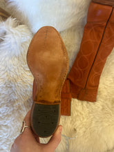Load image into Gallery viewer, Vintage Stuart Brown High Cowboy Boots