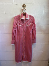 Load image into Gallery viewer, Vintage Red Check Western Dress