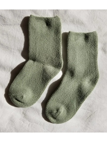 Le Bon Cloud Socks - MATCHA