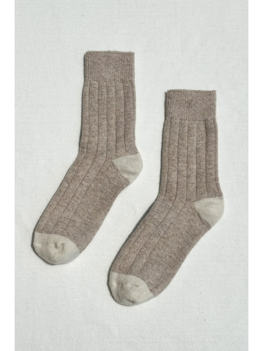 Classic Cashmere Socks - Fawn