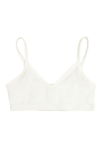 JUNGMAVEN BRALETTE - Washed White