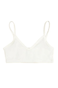 JUNGMAVEN BRALETTE - Washed White