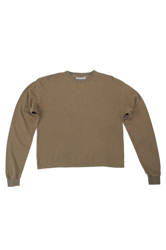 JUNGMAVEN Cropped Long Sleeve Tee - Coyote