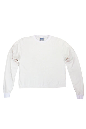 JUNGMAVEN Cropped Long Sleeve - Washed White