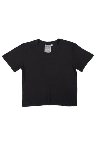 JUNGMAVEN Cropped Ojai Tee - Black